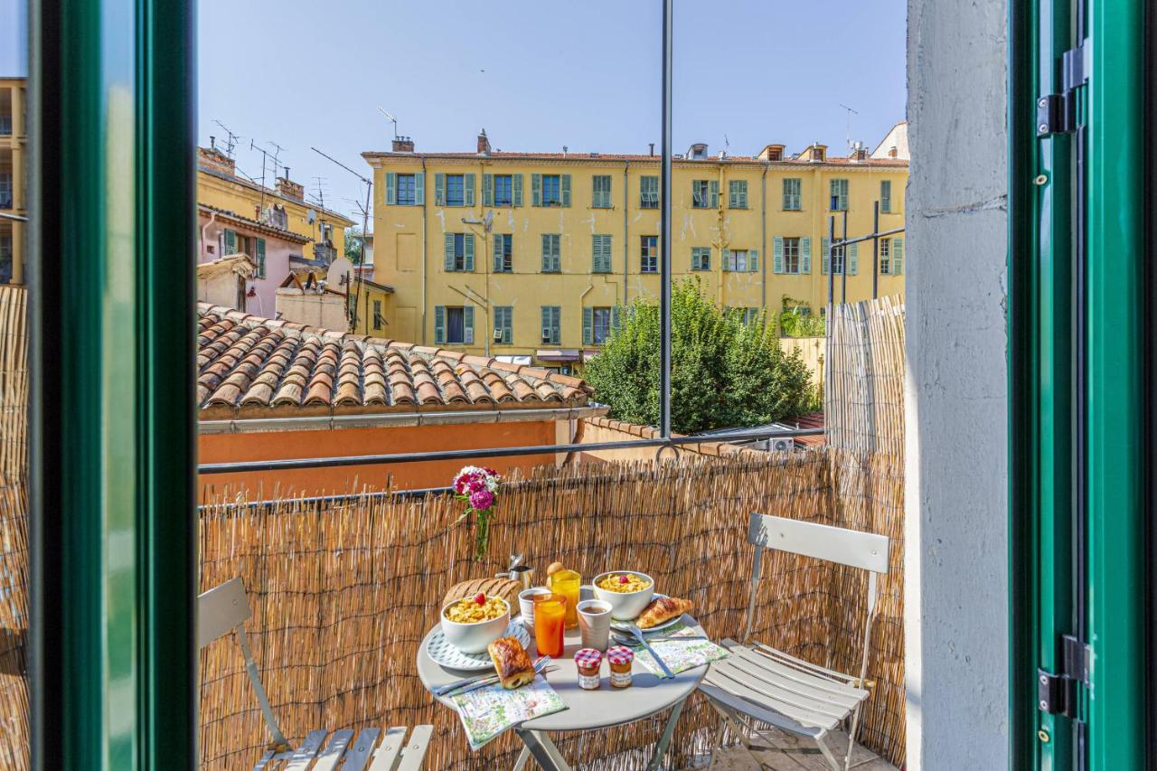 Cassini Gt - 1 Bedroom - Balcony - Place Garibaldi ニース エクステリア 写真