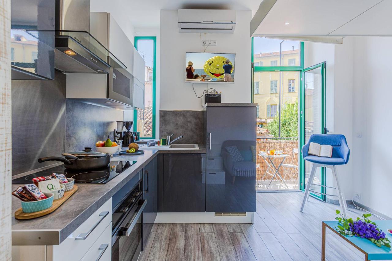 Cassini Gt - 1 Bedroom - Balcony - Place Garibaldi ニース エクステリア 写真