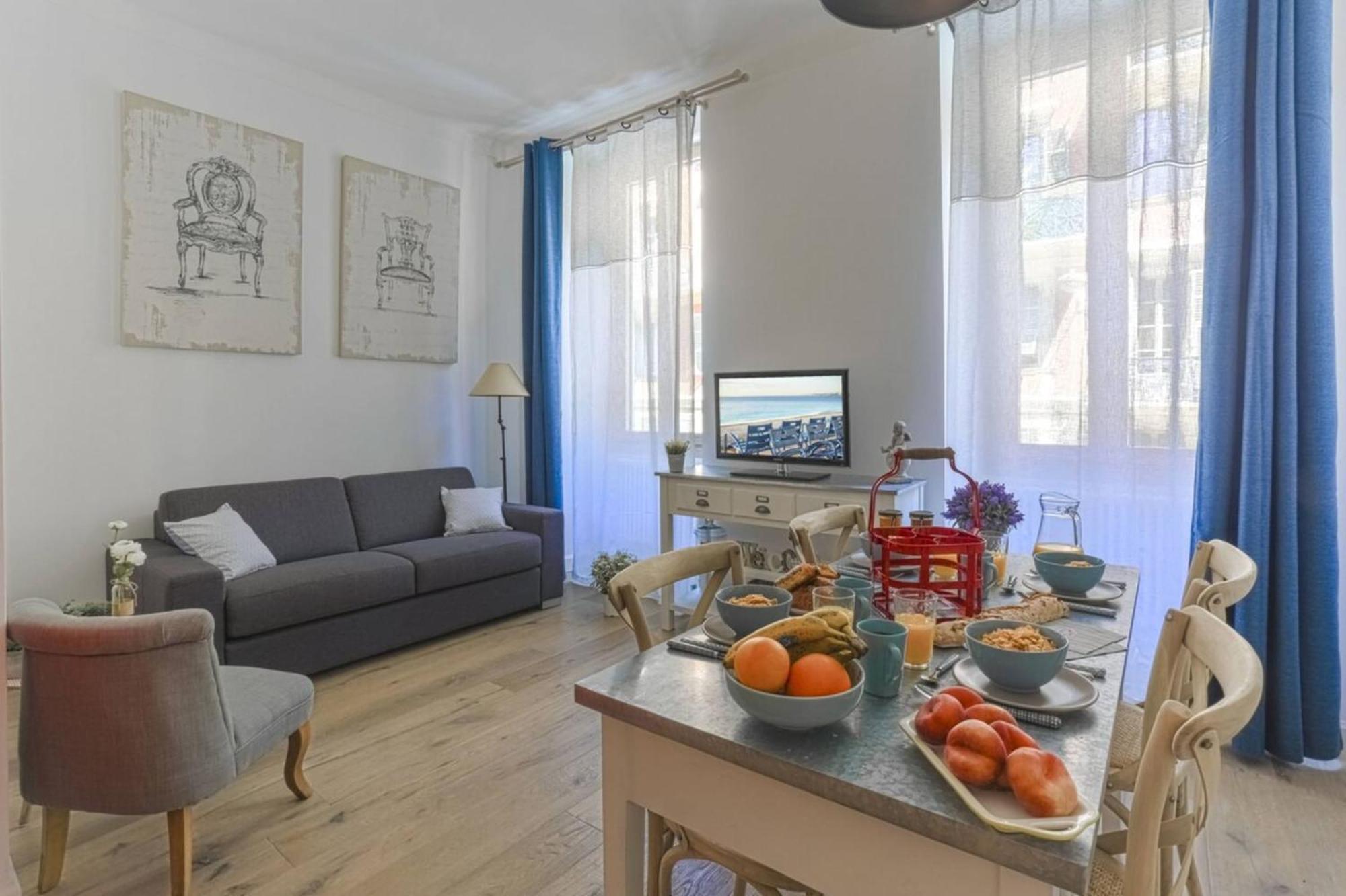 Cassini Gt - 1 Bedroom - Balcony - Place Garibaldi ニース エクステリア 写真
